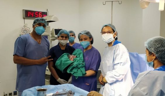 Doctors at Cloudnine successfully perform a rare fetal procedure for the first time in Gurgaon