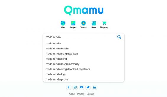 India’s proud moment! 22- year old Indian Gujarati Man has dedicated India’s first private search engine “QMAMU” to the nation on Republic day