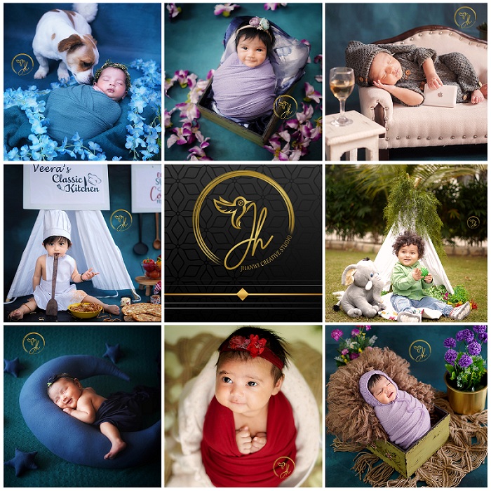 Jhanwi Creative Studio – The Best Studio For Pregnant Moms And Newborns Photoshoots