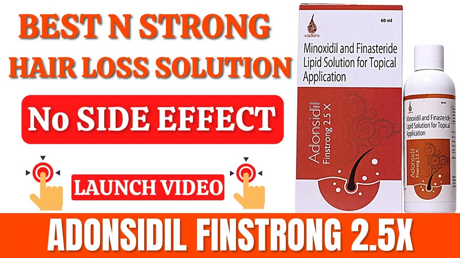 <p>For First Time Most Useful Minoxidil In India for Individuals Experiencing Hair Thinning – Adonsidil Finstrong 2.5X