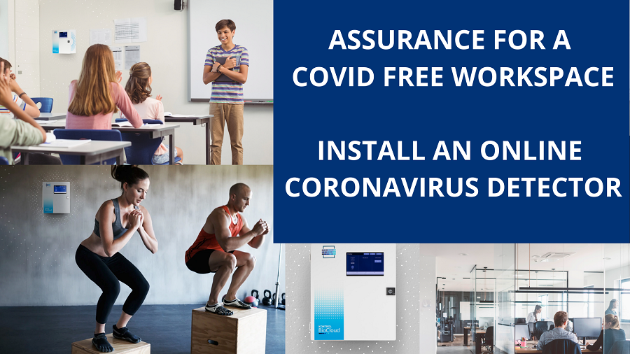 Detect the presence of Coronavirus in your workplace and workspace