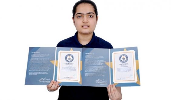 Ananya Kamboj, Successfully Participated in Three Guinness World Record Events for Football for Friendship