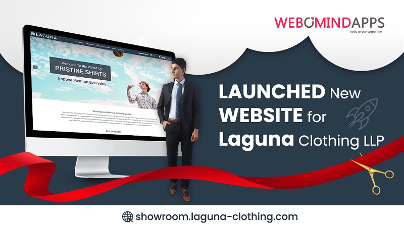 Webomindapps Publicizes the Launch of New Web site for Laguna Clothes LLP