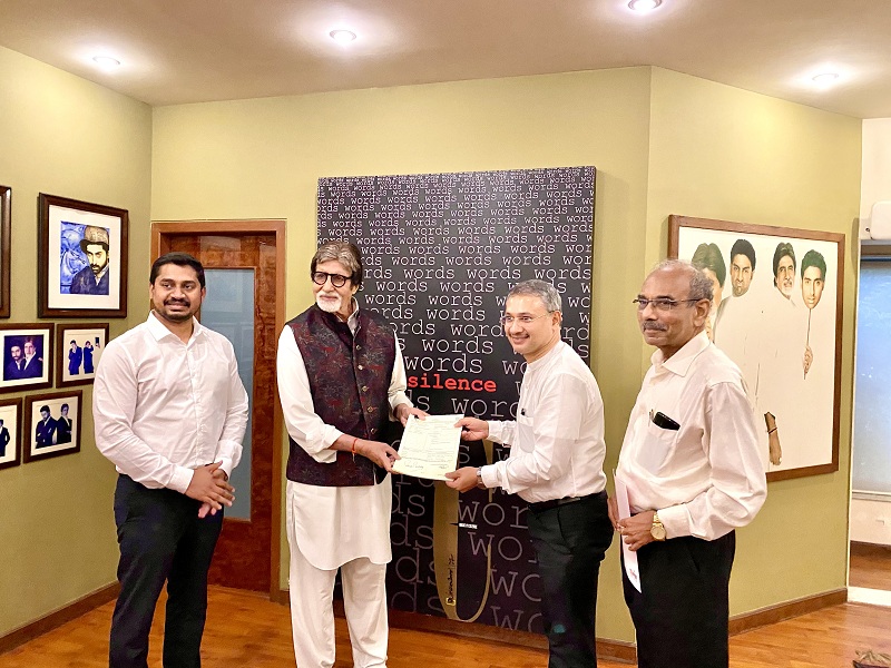Amitabh Bachchan endorses VKC, India’s hardworking footwear brand