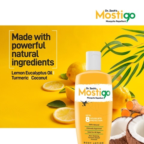 Dr. Zach’s Mostigo, all-natural mosquito repellent lotion launched in India