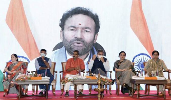 Union Tourism Minister Sh G. Kishan Reddy virtually addresses Conference on Buddhist Circuit at Varanasi, UP