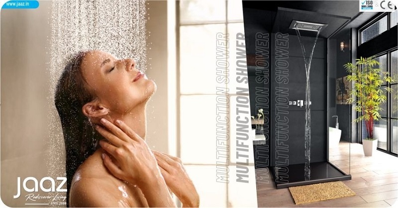 Jaaz Offers A Memorable Bathing Experience To Users With Its Multi-Function Shower
