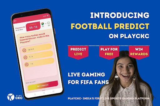 PlayCKC Launches Live Football Gaming for Indian FIFA Fans
